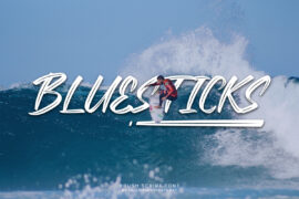 Bluesticks Demo Font