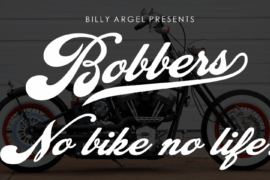 Bobbers Personal Use Font