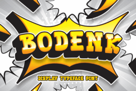 Bodenk Font