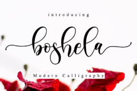 Boshela Font