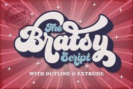 Bratsy Script Demo Font