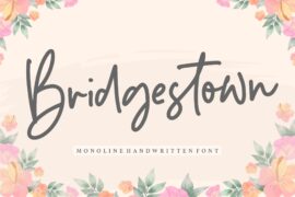 Bridgestown Font