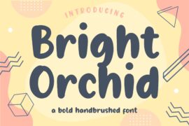 Bright Orchid Font