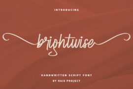 Brightwise Demo Font