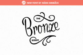 Bronze Script Personal Use Font