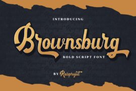 Brownsburg Demo Font