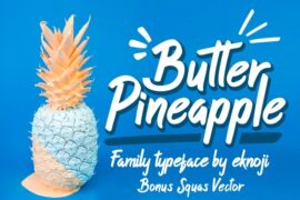 Butter Pineapple Font