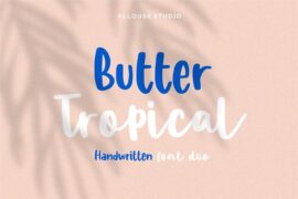 Butter Tropical Script Demo Ver Font