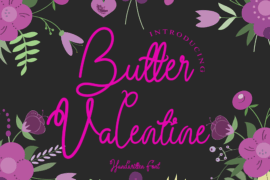 Butter Valentine Font