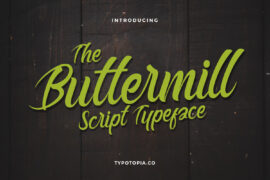 Buttermill Font