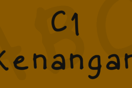 C1 Kenangan Font