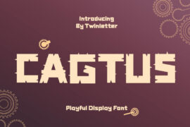 Cagtus Font