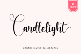 Candlelight Dinner-personal use Font