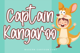 Captain Kangaroo – Personal Use Font