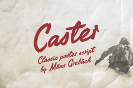 Caster PERSONAL USE ONLY Font