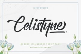 Celistyne Demo Font