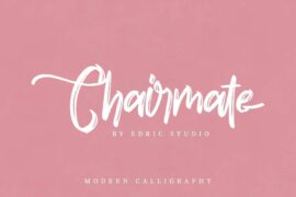 Chairmate Demo Font