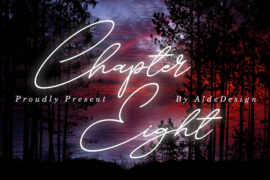 Chapter Eight Font Family