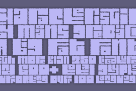 Characteristic Font
