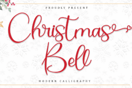 Christmas Bell Regular – Person Font
