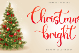 Christmas Bright Font