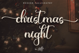 Christmas Night Font