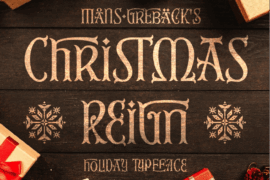 Christmas Reign Font Family