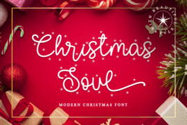 Christmas Soul – Personal use Font