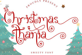 Christmas Thania DEMO Font