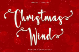 Christmas Wind-PERSONAL USE Font