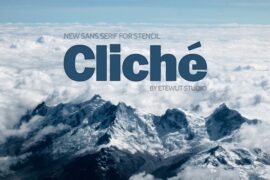 Cliche Font