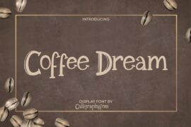 Coffee Dream Demo Font