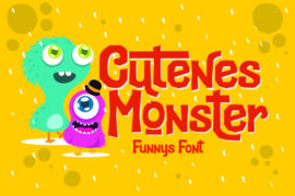 Cutenes Monster Font