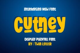 Cutney Font
