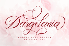 Dargelania Font