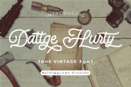 Dattge Hurty Font