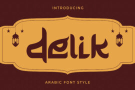 Delik Free Trial Font