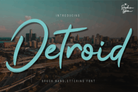 Detroid Font
