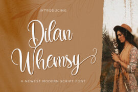 Dilan Whemsy Font
