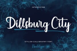 Dillsburg City Demo Font