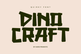 DINOCRAFT Font