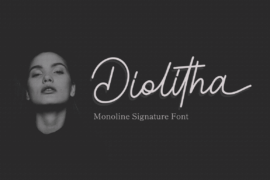 Diolitha – Personal Use Font