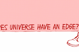 Does universe have an edge? Font