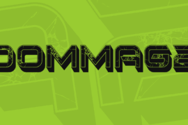 Dommage Font