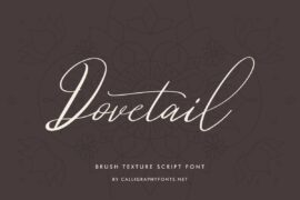 Dovetail Demo Font