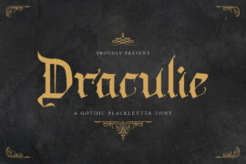 Draculie Free Trial Font