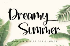 Dreamy Summer – Personal Use Font