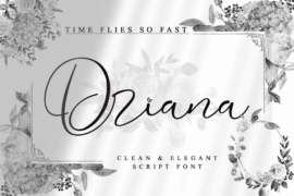 Driana Brideth Font Family