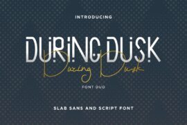 During Dusk Demo Font Family