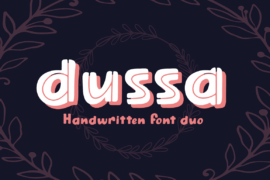 Dussa Font Family